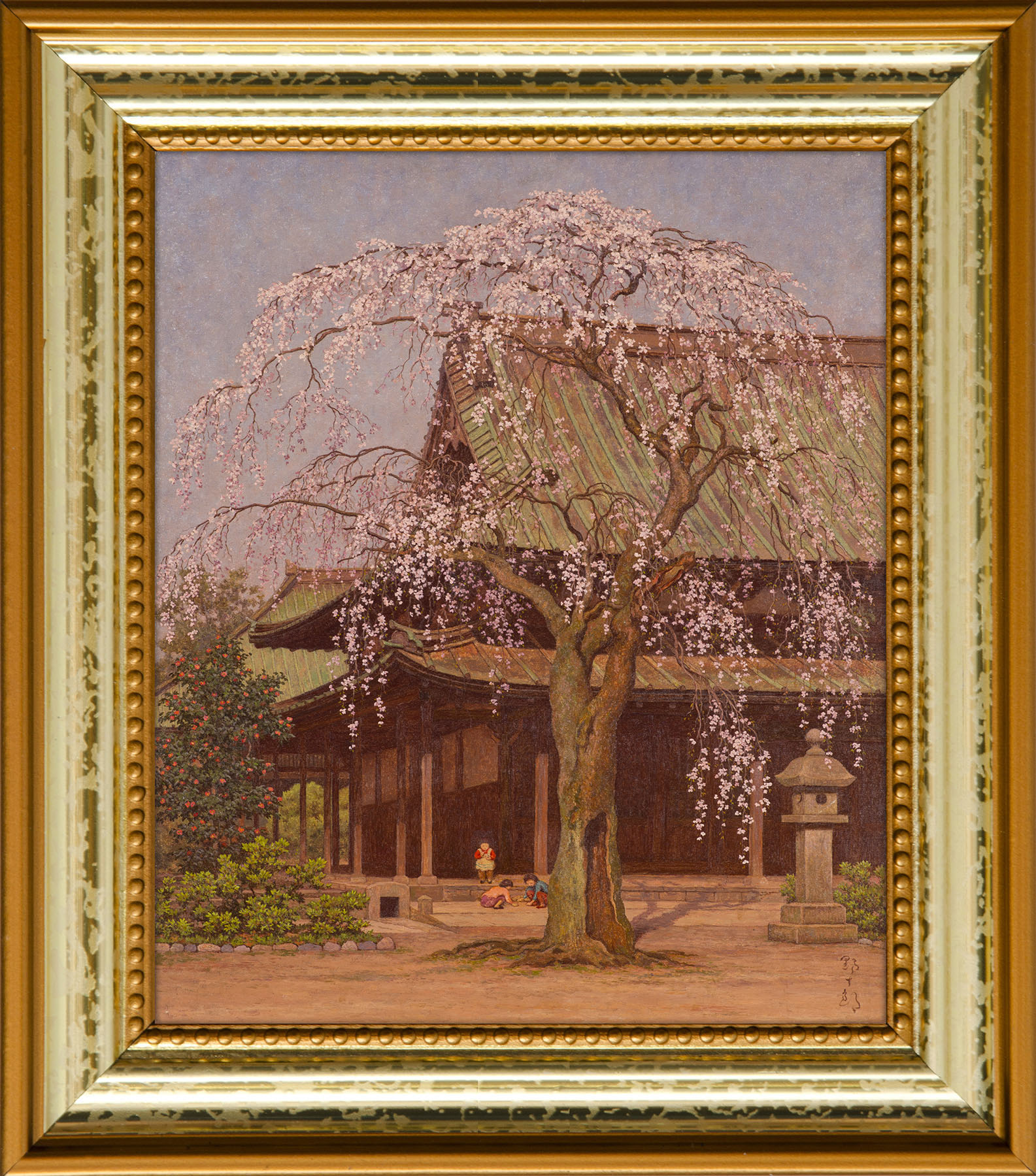 【真作】【WISH】宇野素方 大作 日本画 絹本 　◇桜図逸品　　〇文展、帝展出品、市展入、花鳥、山水 #19022804 Kitagawa Utamaro 喜多川歌麿 - Yoshiwara Picture Book of New